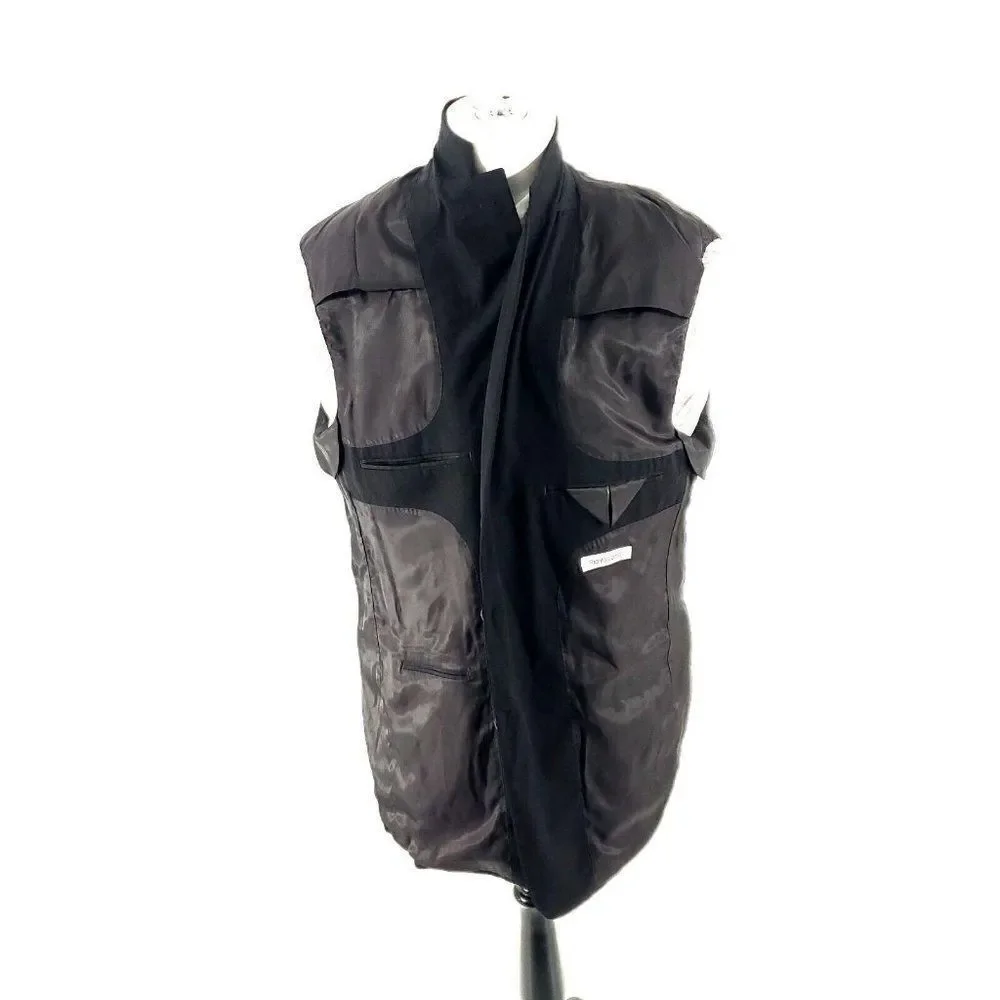 Pronto Uomo‎ Wool 2 Button Blazer 46L Or Slim 48L Gray